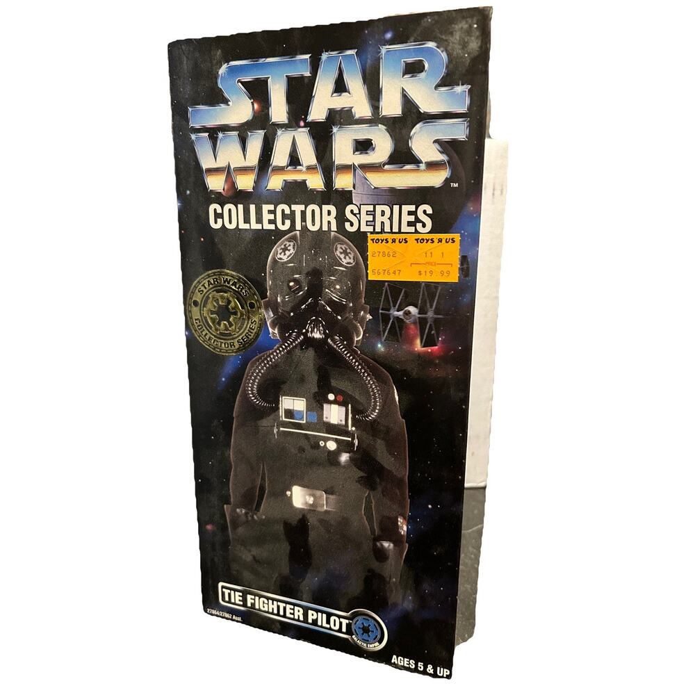 Star Wars Collector Series Tie Fighter Pilot Galactic Empire Sealed Kenner